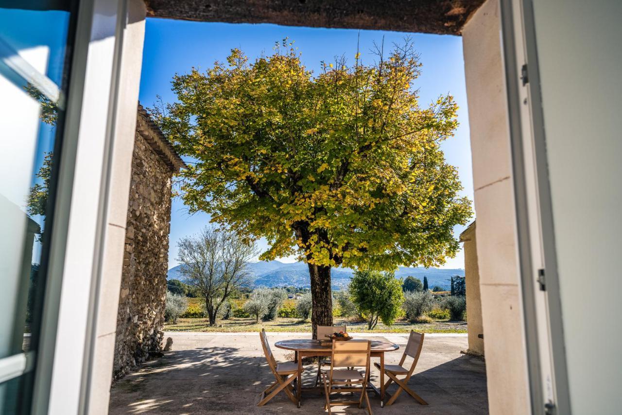 Gite "La Sainte-Croix", Traditional Provencal House For 8 People, Private Swimming-Pool, Air-Conditioner, Beautiful Scenery Vaison-la-Romaine Exteriér fotografie