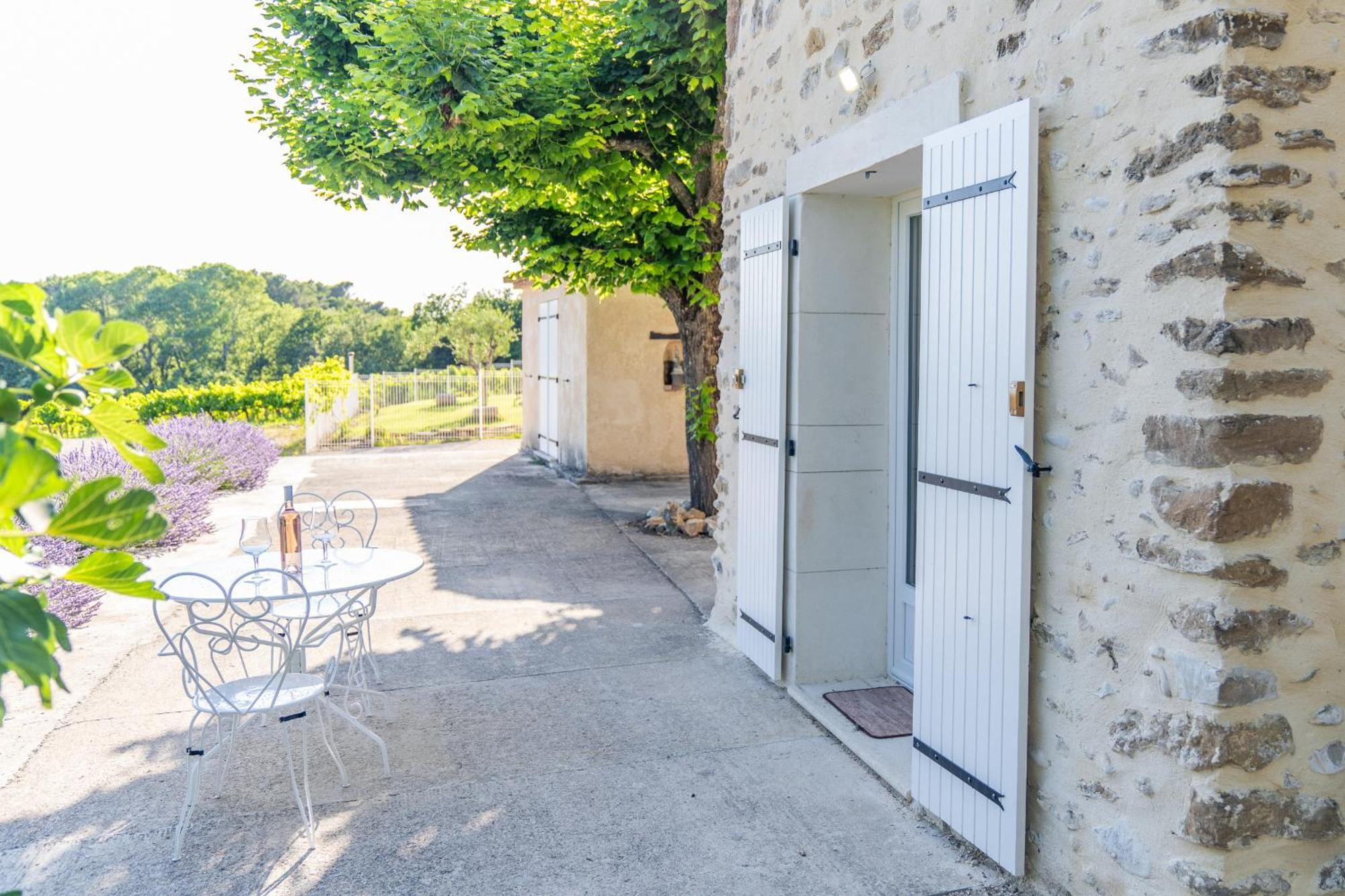 Gite "La Sainte-Croix", Traditional Provencal House For 8 People, Private Swimming-Pool, Air-Conditioner, Beautiful Scenery Vaison-la-Romaine Exteriér fotografie